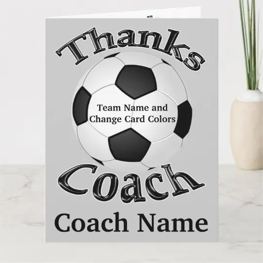 Soccer Coach Tumbler Soccer Team Coach Thank You Gift Soccer 